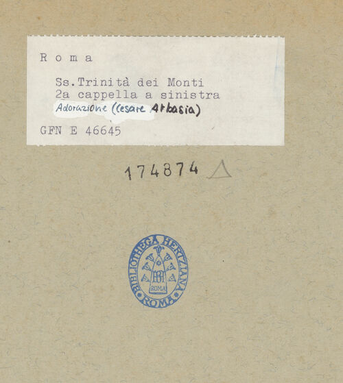 Rückseite von bh174874_recto