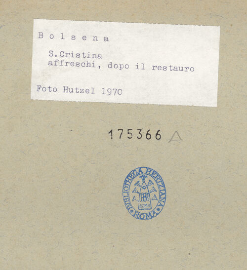 Rückseite von Getty Research Institute [https://www.deutsche-digitale-bibliothek.de/content/lizenzen/rv-ez/] Szenen aus dem Leben Christi sowie HeiligengalerieHeiliger Bischof; heiliger Sebastian; heiliger Benedikt; die heiligen Bernhard und Lucia - Gesamtansicht (nach der Restaurierung), bh175366_recto. Foto: Hutzel, Max.