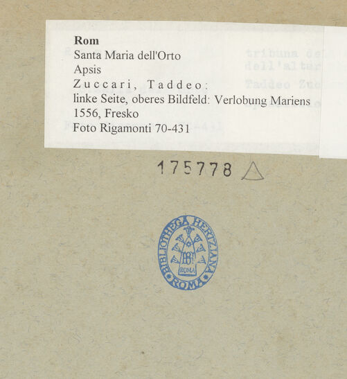 Rückseite von bh175778_recto