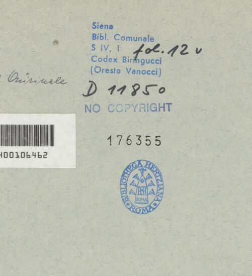 Rückseite von bh176355_recto