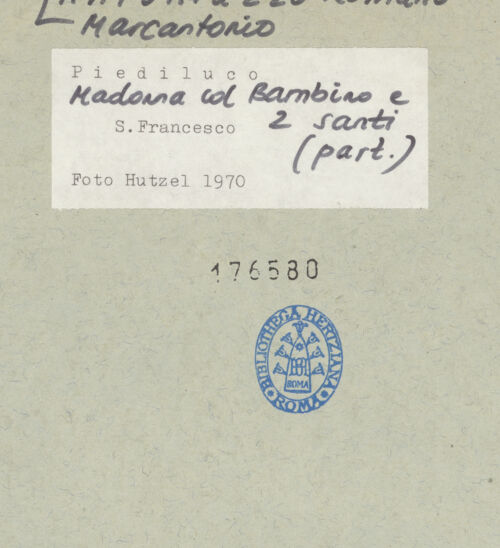 Rückseite von bh176580_recto