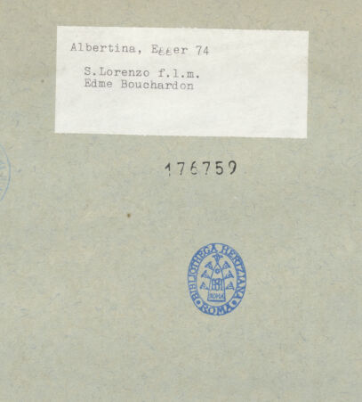 Rückseite von bh176759_recto