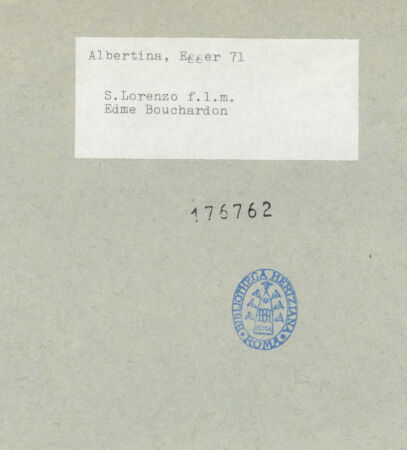 Rückseite von bh176762_recto