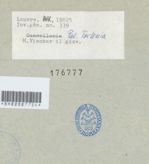 Rückseite von bh176777_recto