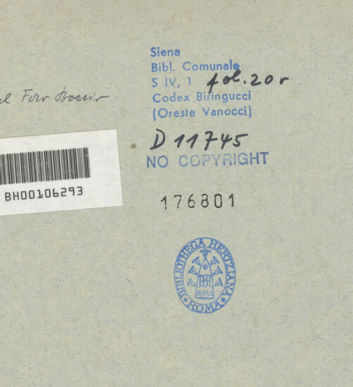 Rückseite von bh176801_recto