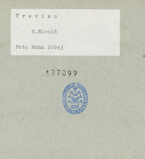 Rückseite von Böhm [https://www.deutsche-digitale-bibliothek.de/content/lizenzen/rv-ez/] San Nicolò - Innenansicht von Westen, bh177099_recto. Foto: Böhm, Osvaldo.