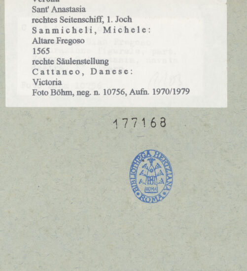 Rückseite von bh177168_recto