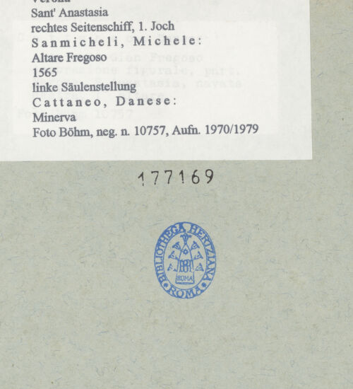 Rückseite von bh177169_recto