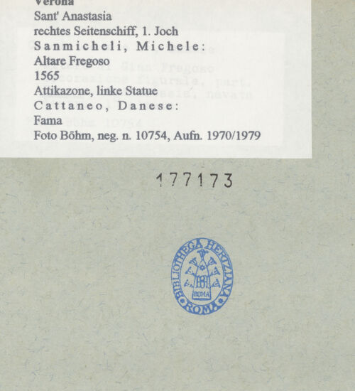 Rückseite von bh177173_recto