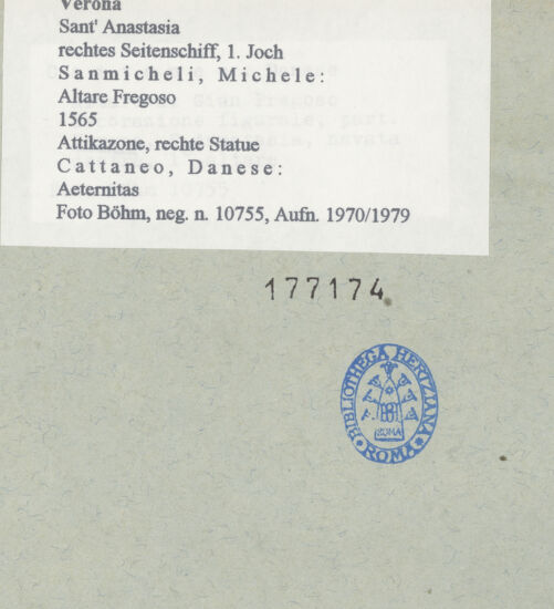 Rückseite von bh177174_recto