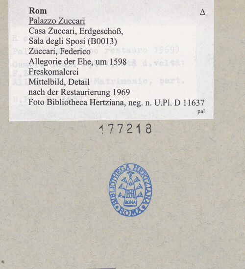 Rückseite von bh177218_recto