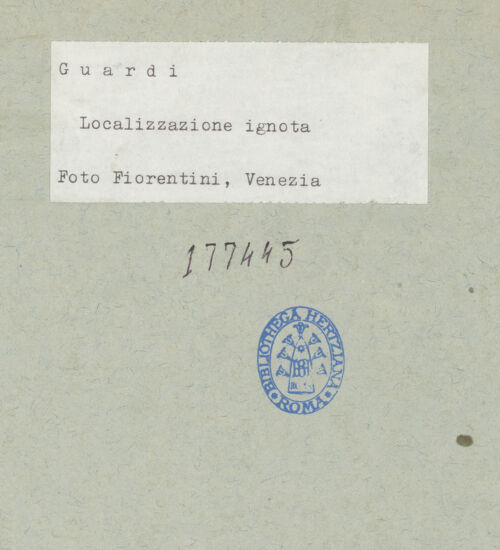 Rückseite von bh177445_recto