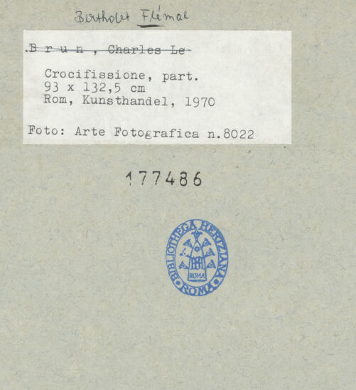 Rückseite von bh177486_recto