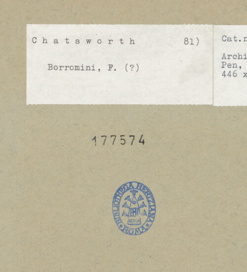 Rückseite von bh177574_recto