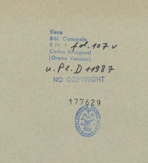 Rückseite von bh177629_recto