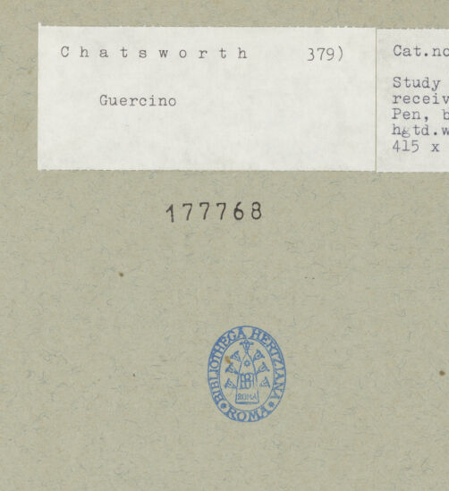 Rückseite von bh177768_recto