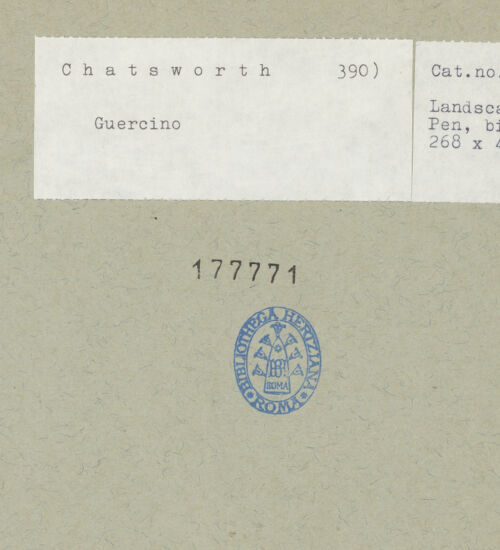 Rückseite von bh177771_recto