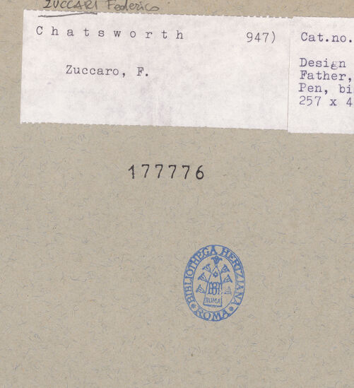 Rückseite von bh177776_recto