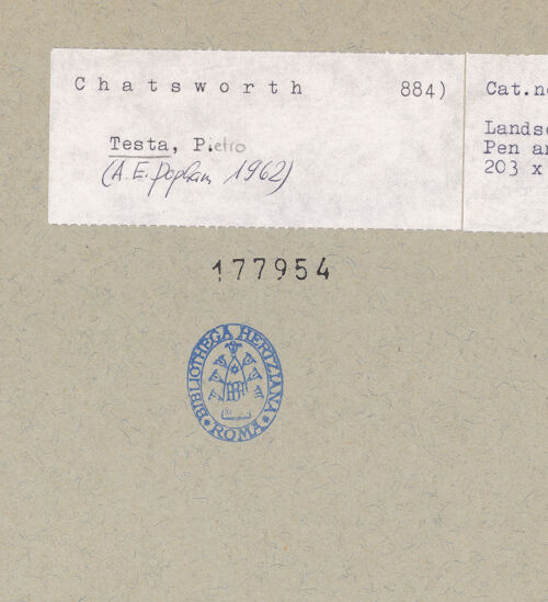 Rückseite von bh177954_recto