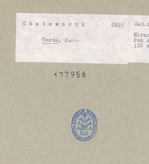 Rückseite von bh177956_recto