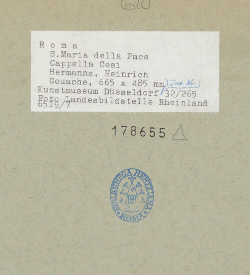 Rückseite von bh178655_recto