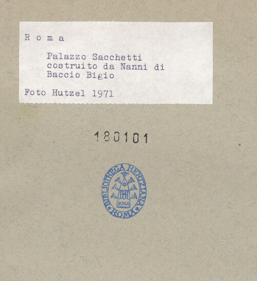 Rückseite von bh180101_recto