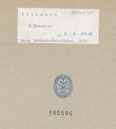 Rückseite von bh180590_recto