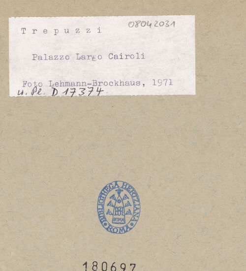 Rückseite von bh180697_recto