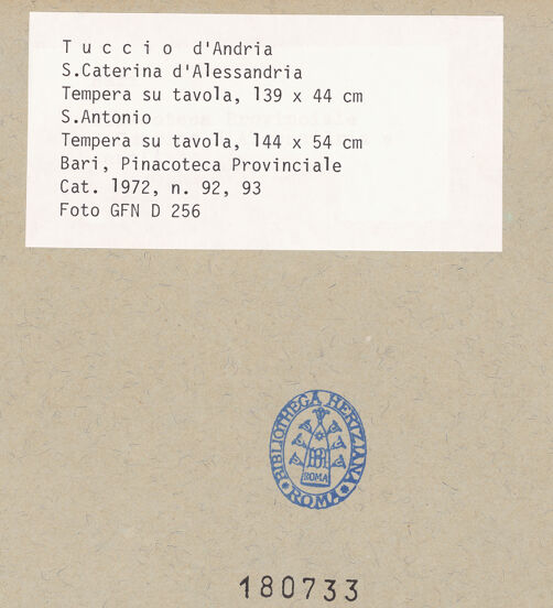 Rückseite von bh180733_recto