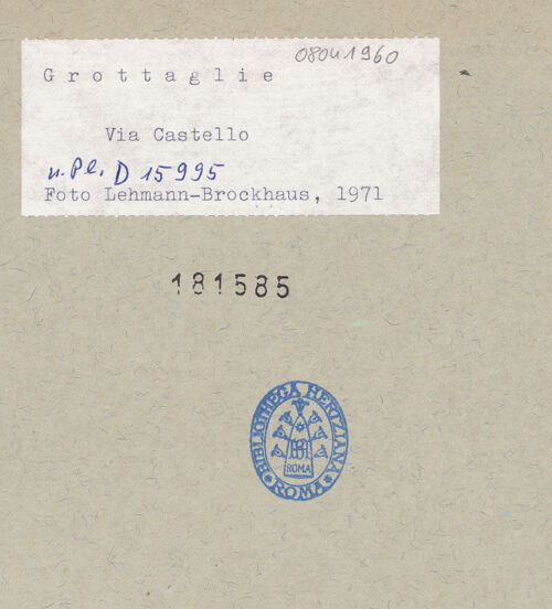 Rückseite von bh181585_recto