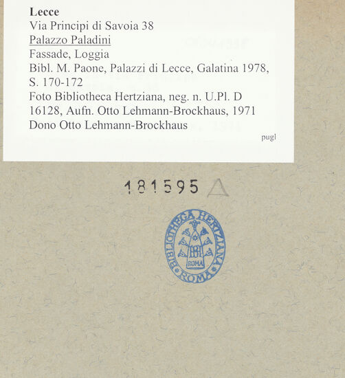 Rückseite von bh181595_recto