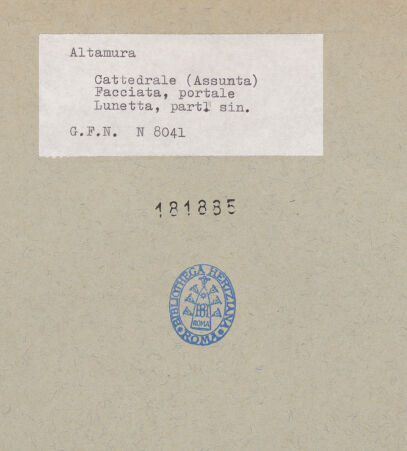 Rückseite von bh181885_recto