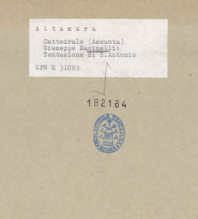 Rückseite von bh182184_recto