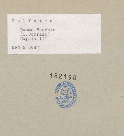 Rückseite von bh182190_recto