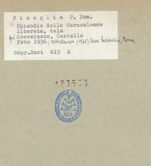 Rückseite von bh183533_recto