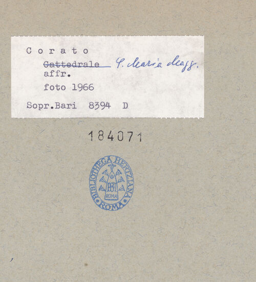 Rückseite von bh184071_recto