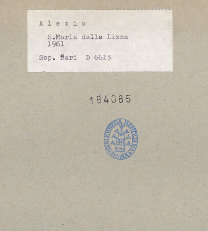 Rückseite von bh184085_recto