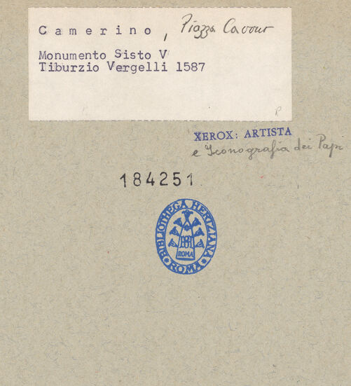 Rückseite von bh184251_recto