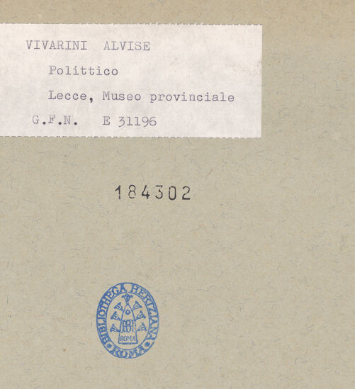 Rückseite von bh184302_recto