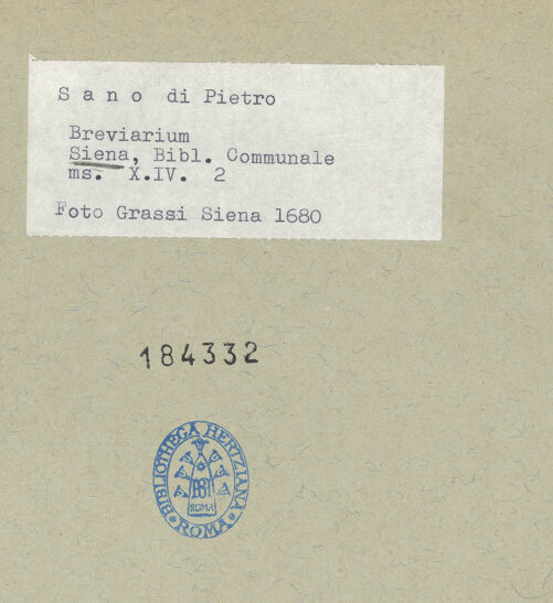 Rückseite von bh184332_recto