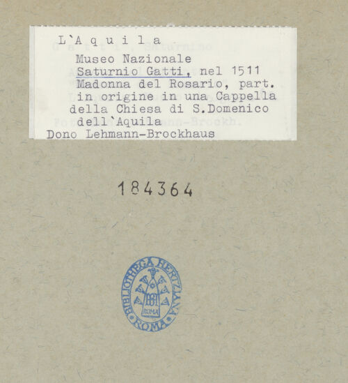 Rückseite von bh184364_recto