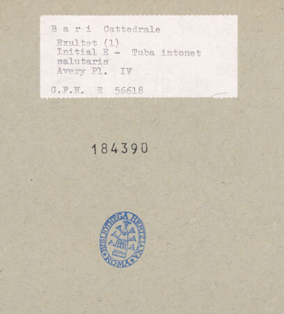 Rückseite von bh184390_recto