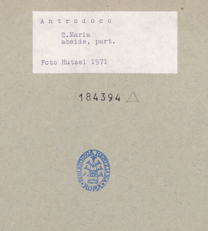 Rückseite von bh184394_recto