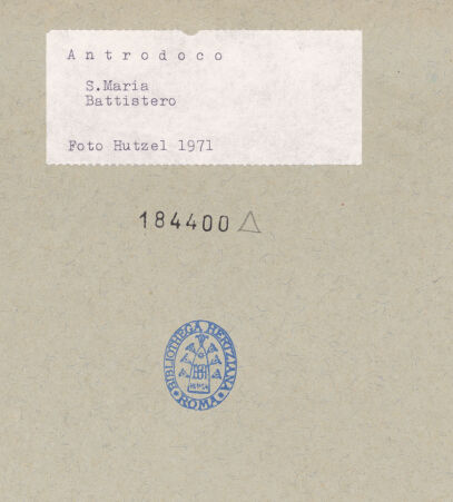 Rückseite von bh184400_recto