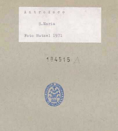 Rückseite von bh184515_recto