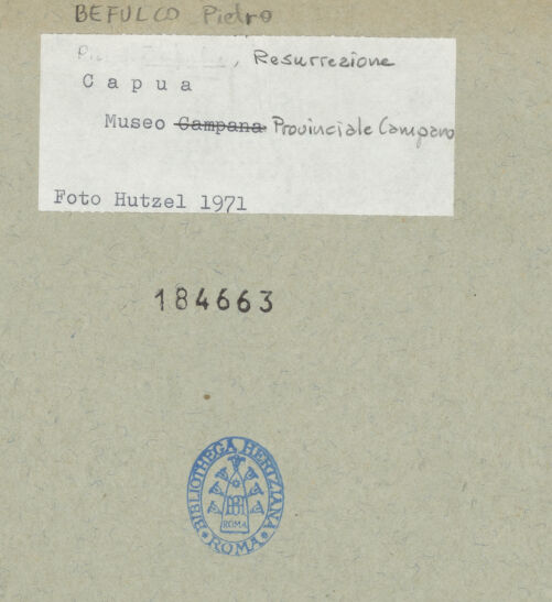 Rückseite von Hutzel, Max [https://www.deutsche-digitale-bibliothek.de/content/lizenzen/rv-ez/] Die Auferstehung Christi - Gesamtansicht, bh184663_recto. Foto: Hutzel, Max.