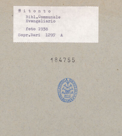 Rückseite von bh184755_recto