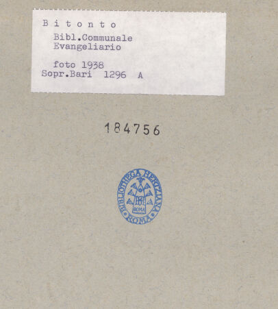 Rückseite von bh184756_recto