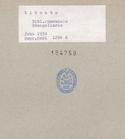 Rückseite von bh184758_recto