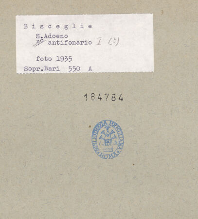 Rückseite von bh184784_recto